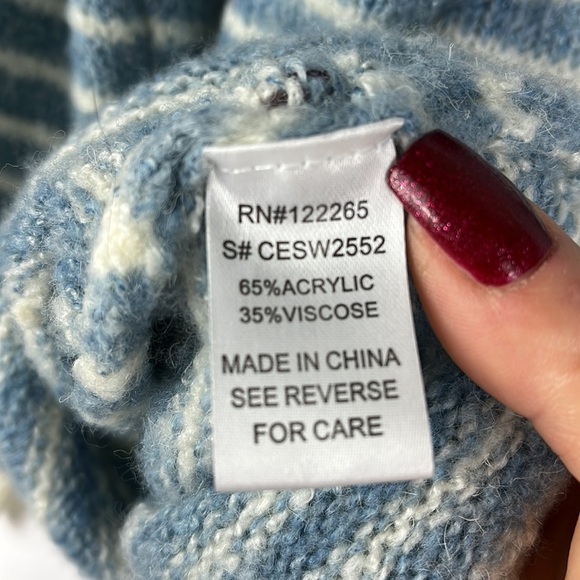 Adora cowl neck slouchy cozy sweater Sz S - Picture 9 of 10